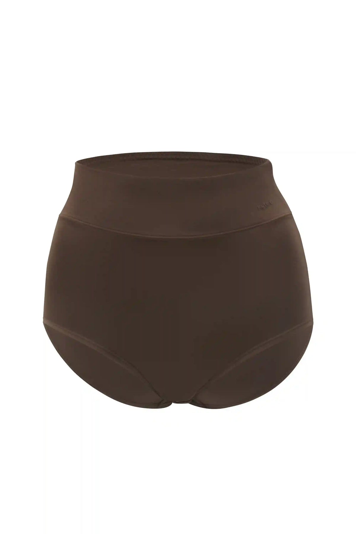 Women's High-Waisted Brief in Toffee