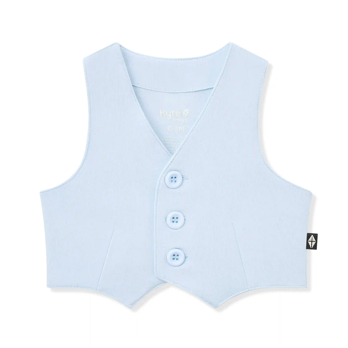 Tuxedo Vest in Breeze