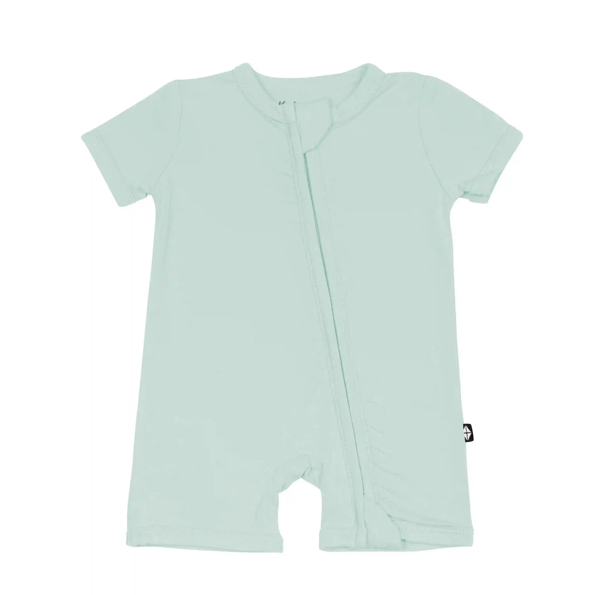 Zippered Shortall Romper in Sage