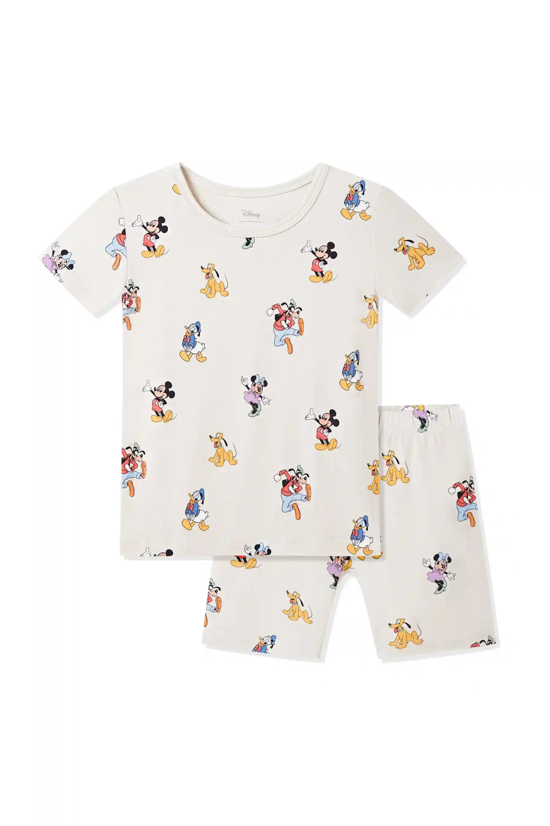 Short Sleeve Pajamas in Mickey Mouse & Friends