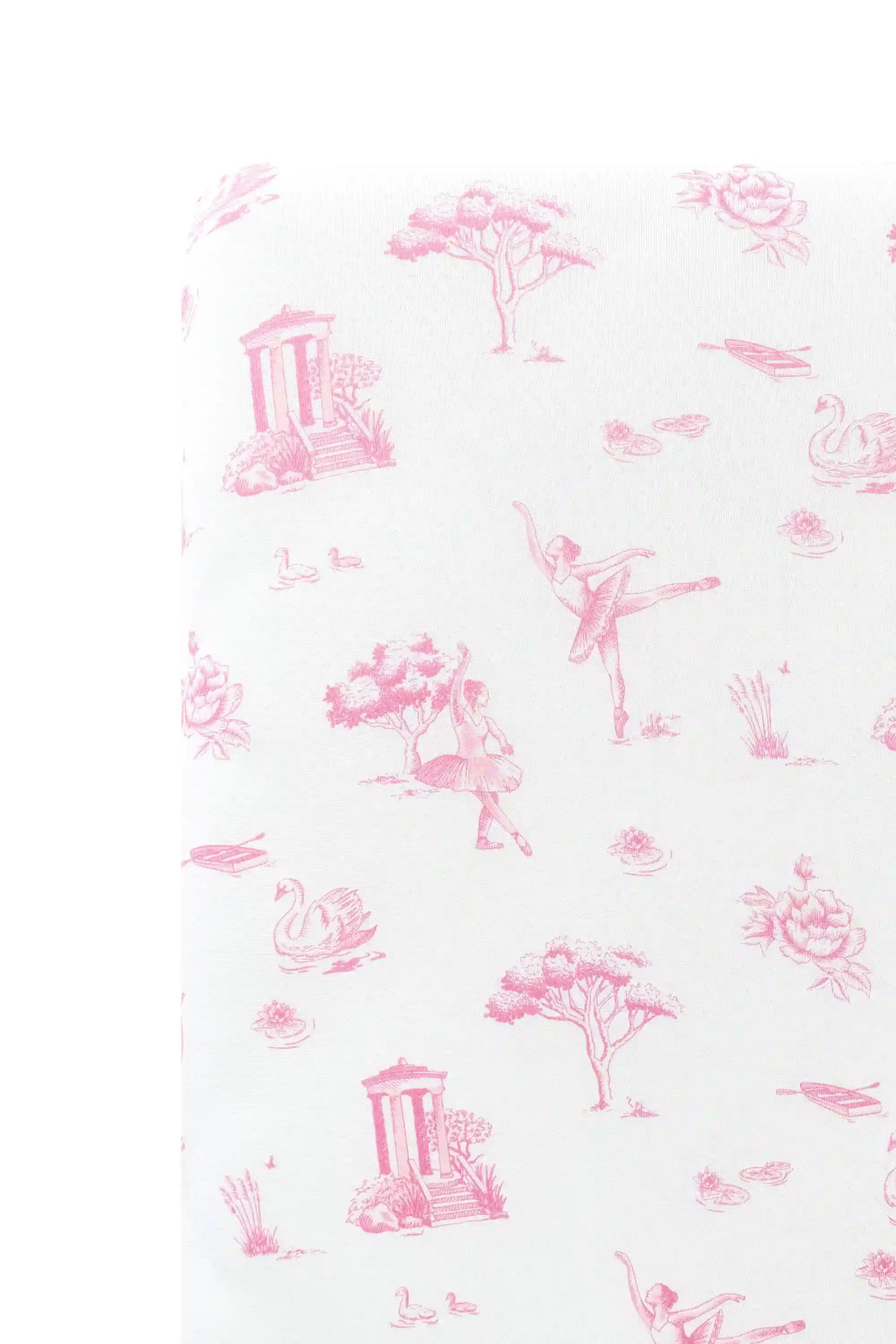 Twin Sheet in Toile Ballet