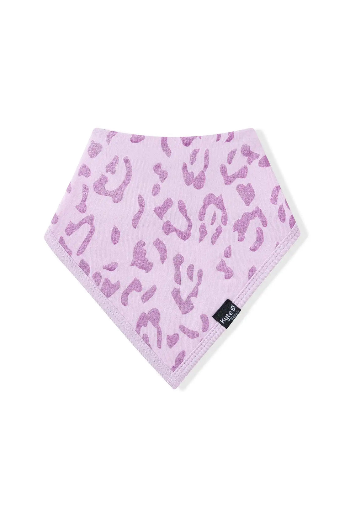 Bib in Thistle Leopard