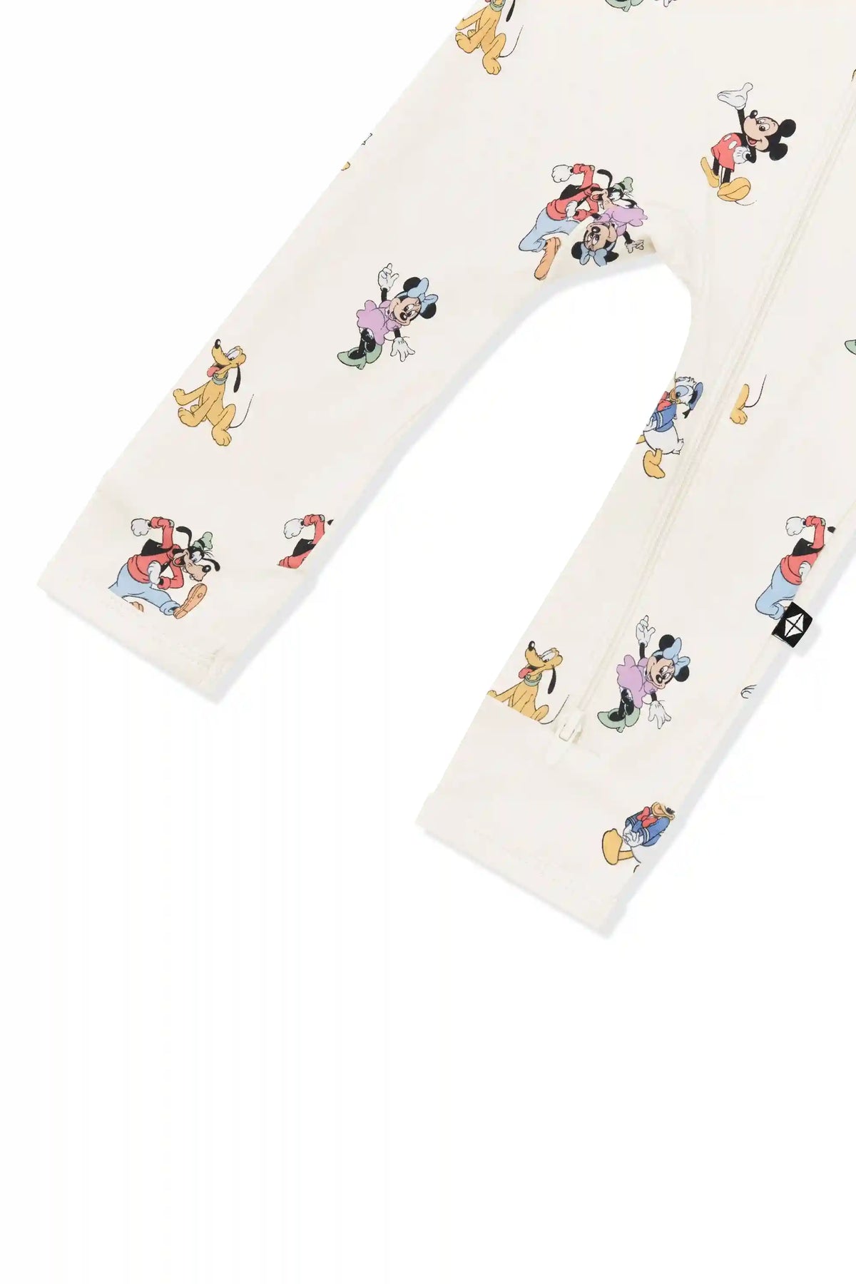 Zippered Romper in Mickey Mouse and Friends