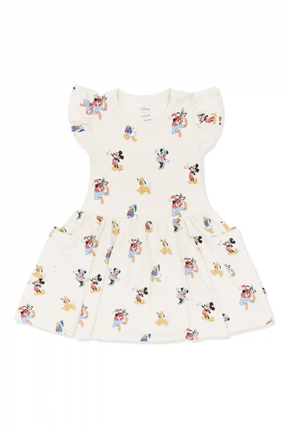 Pocket Dress in Mickey Mouse and Friends