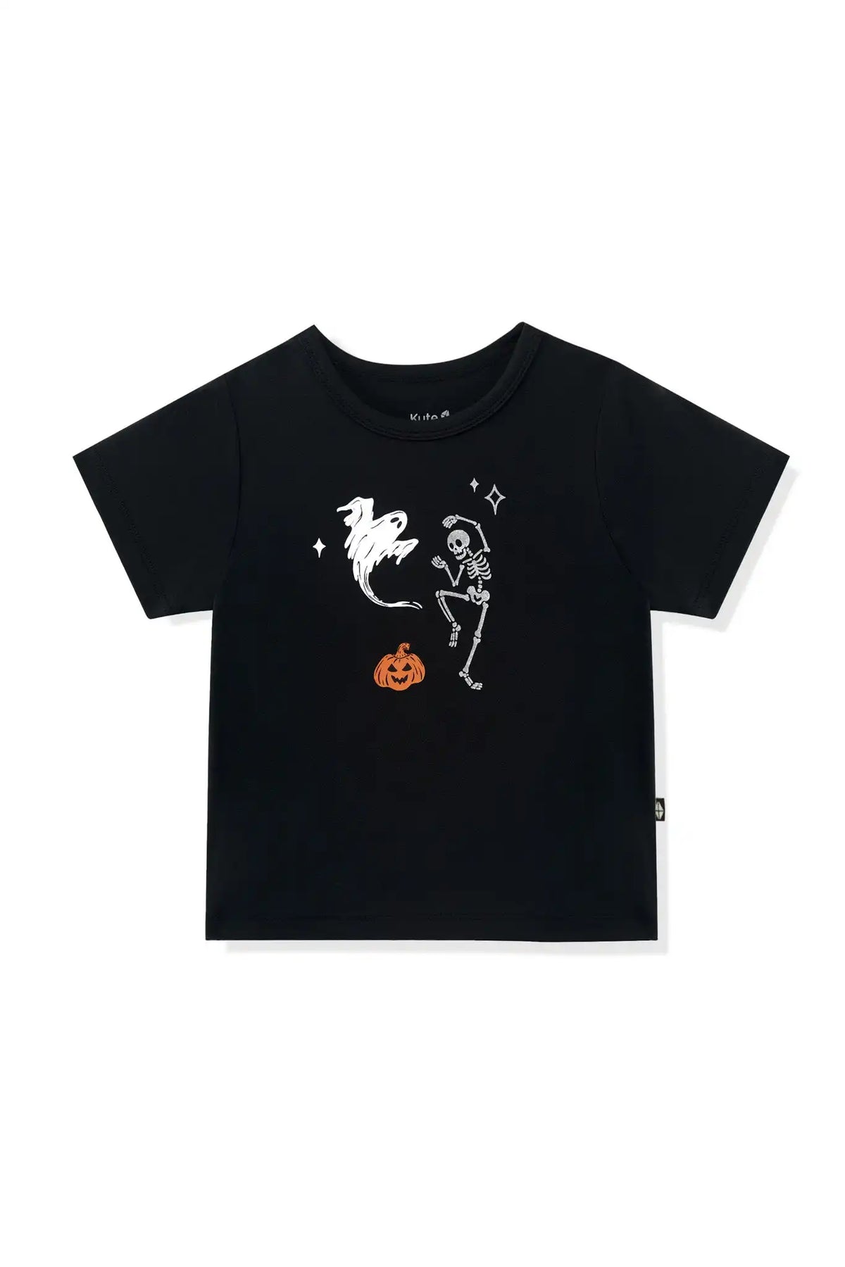 Toddler Basic Tee in Halloween Friends on Midnight