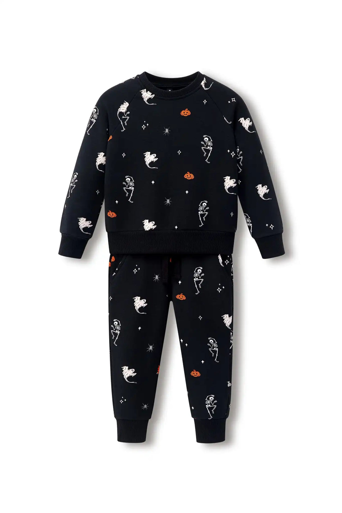 Long Sleeve Jogger Set in Halloween Friends