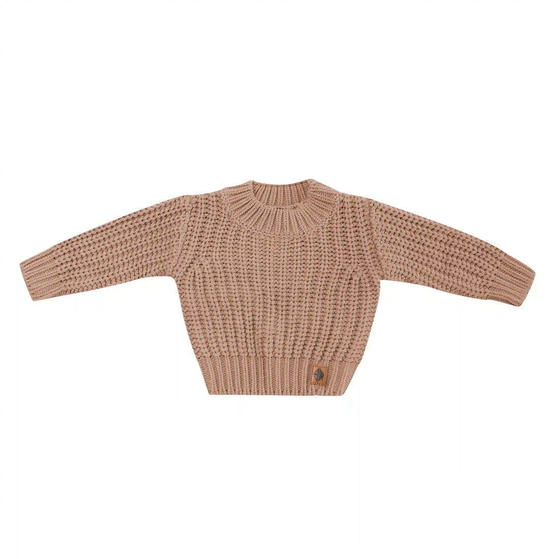 Chunky Knit Sweater in Latte