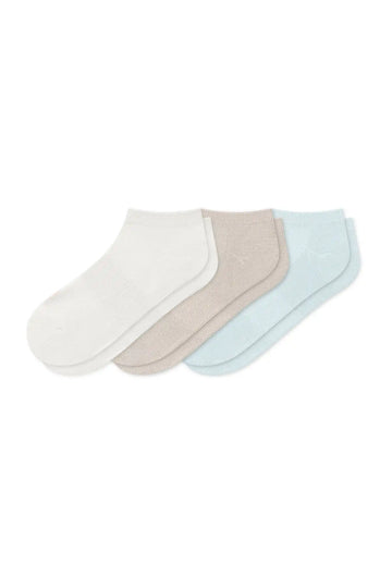Women's Ankle Socks 3-Pack in Cool