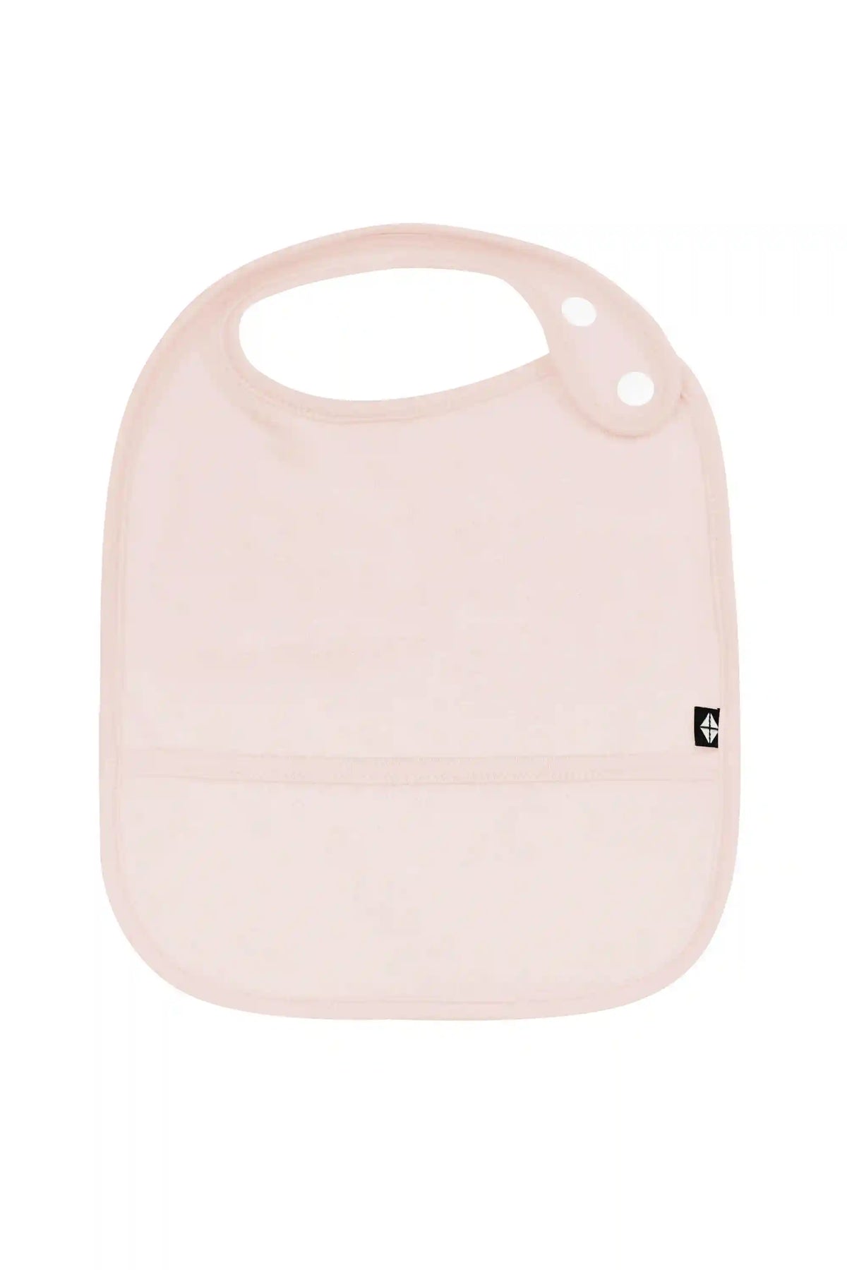 Terry Pocket Bib in Blush