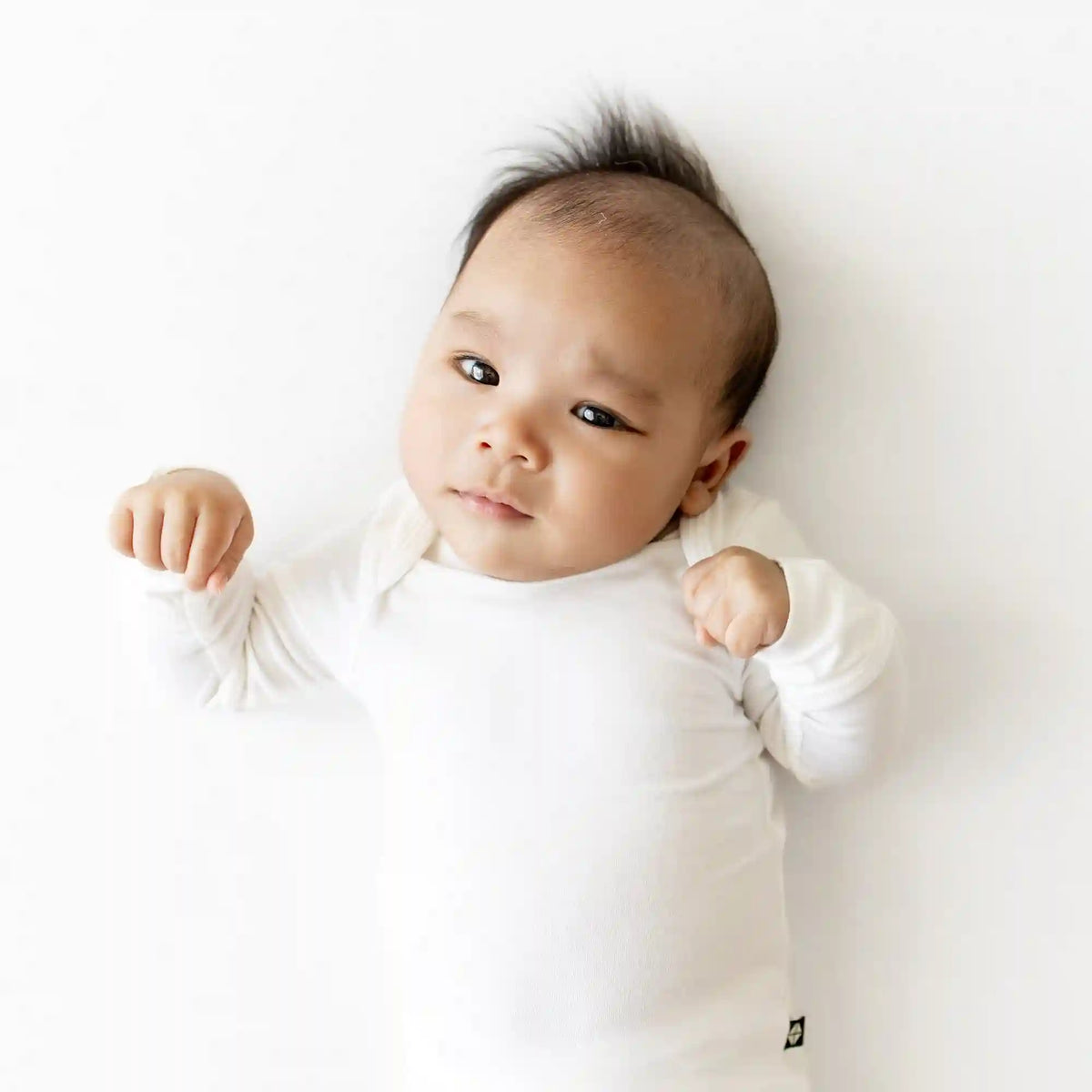 Long Sleeve Bodysuit in Cloud