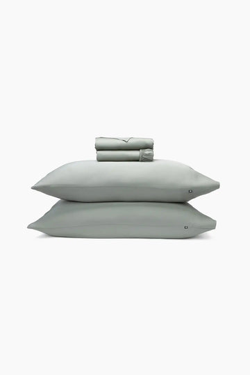 Bamboo Sateen Sheet Set in Eucalyptus