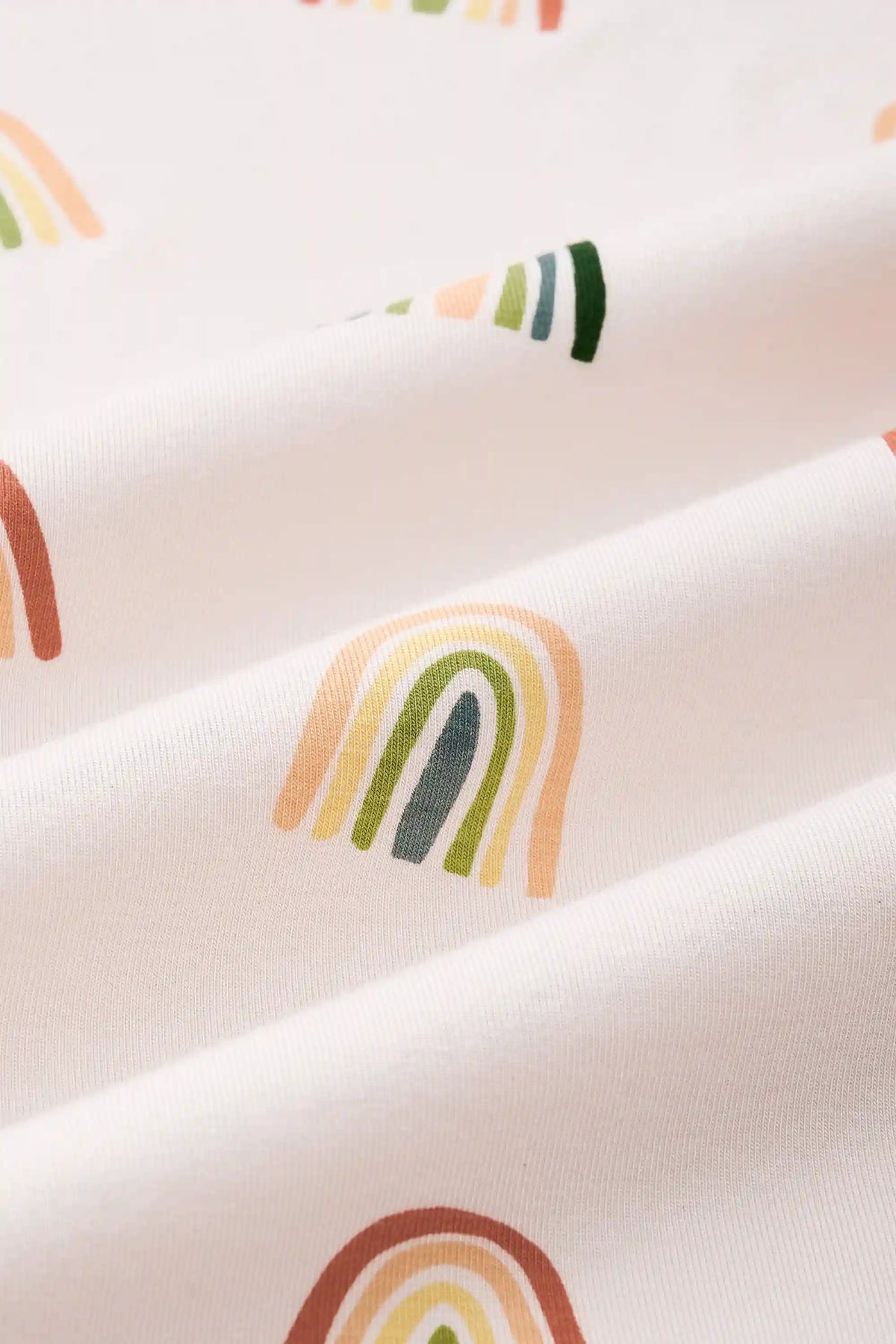 Toddler Blanket in Retro Rainbow 1.0