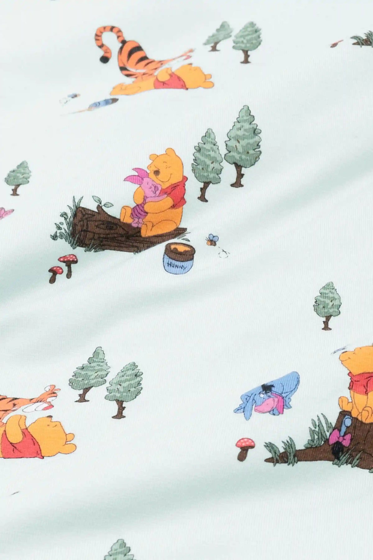 Women's Oversized V-Neck Tee in Winnie the Pooh Hundred Acre Wood