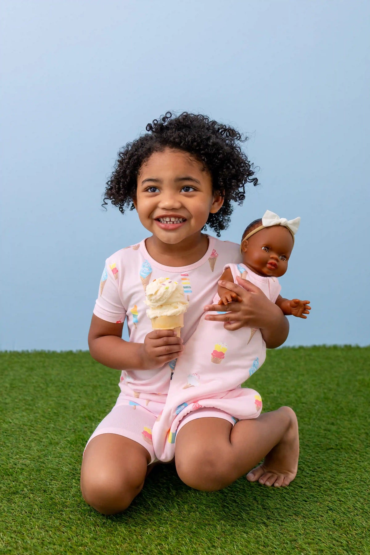 Baby Doll Sleep Bag in Sakura Ice Cream