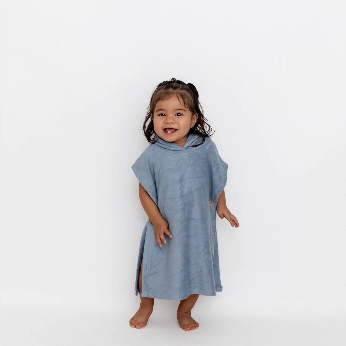 Swim Poncho in Slate