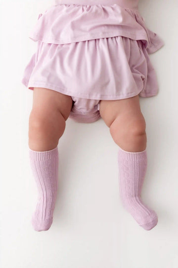 Knee High Socks in Thistle
