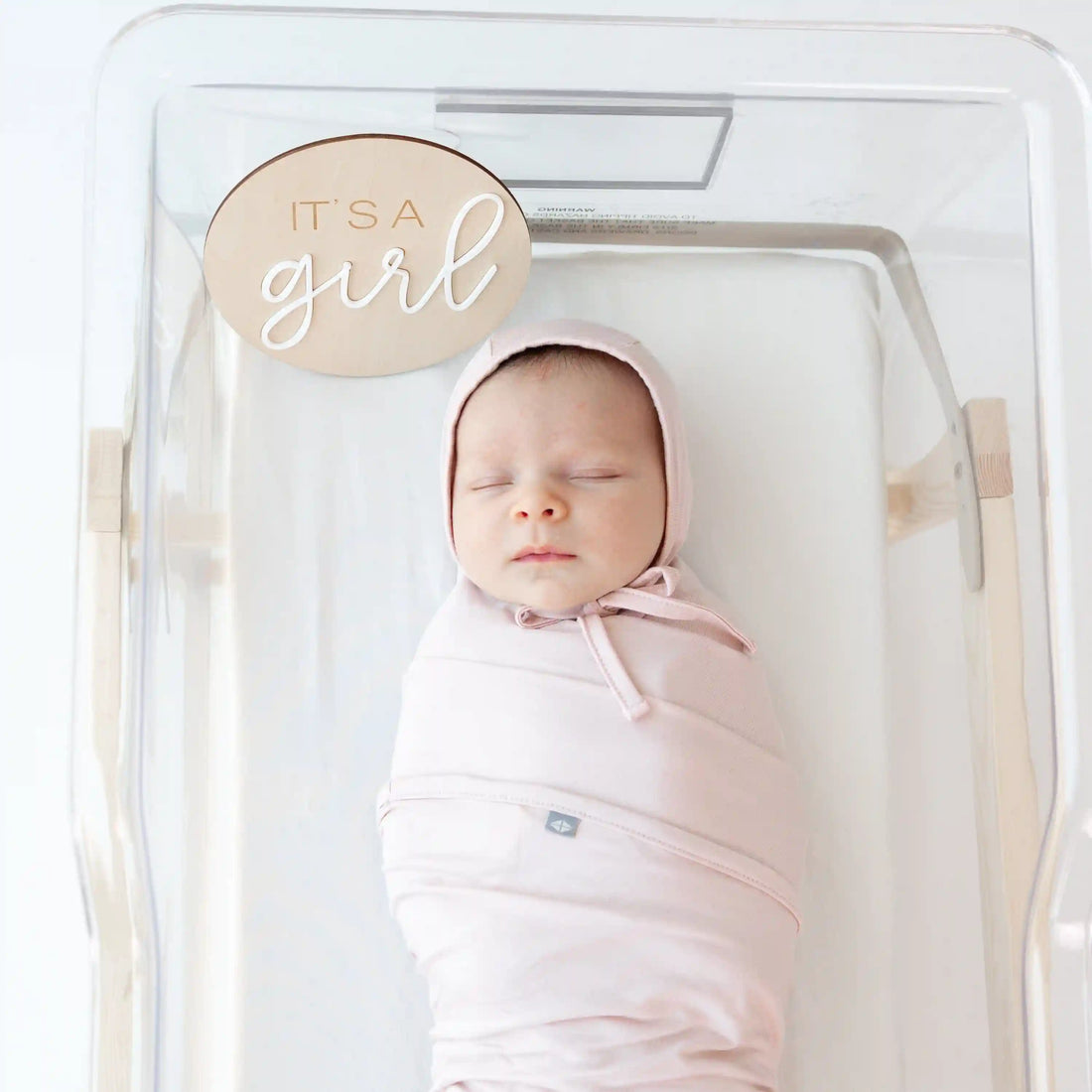 Swaddle Blanket in Blush