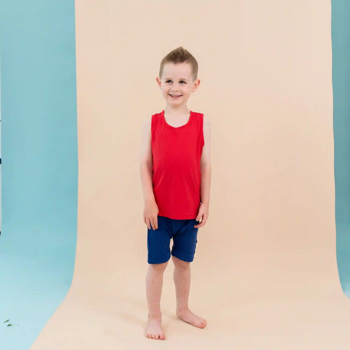 Toddler Tank Top in Cardinal